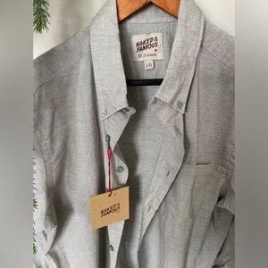 ✨New With Tags✨ Men’s Naked and Famous Long Sleeve Button Down Shirt